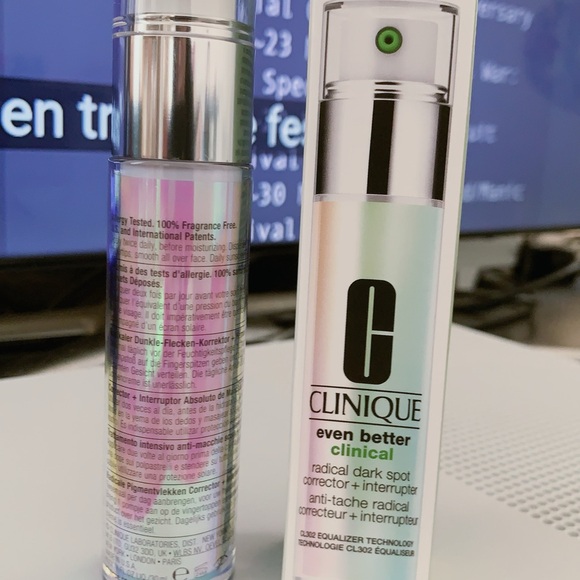 NIB clinique even better clinical radical dark spot corrector + interrupter 30ml - Picture 5 of 6